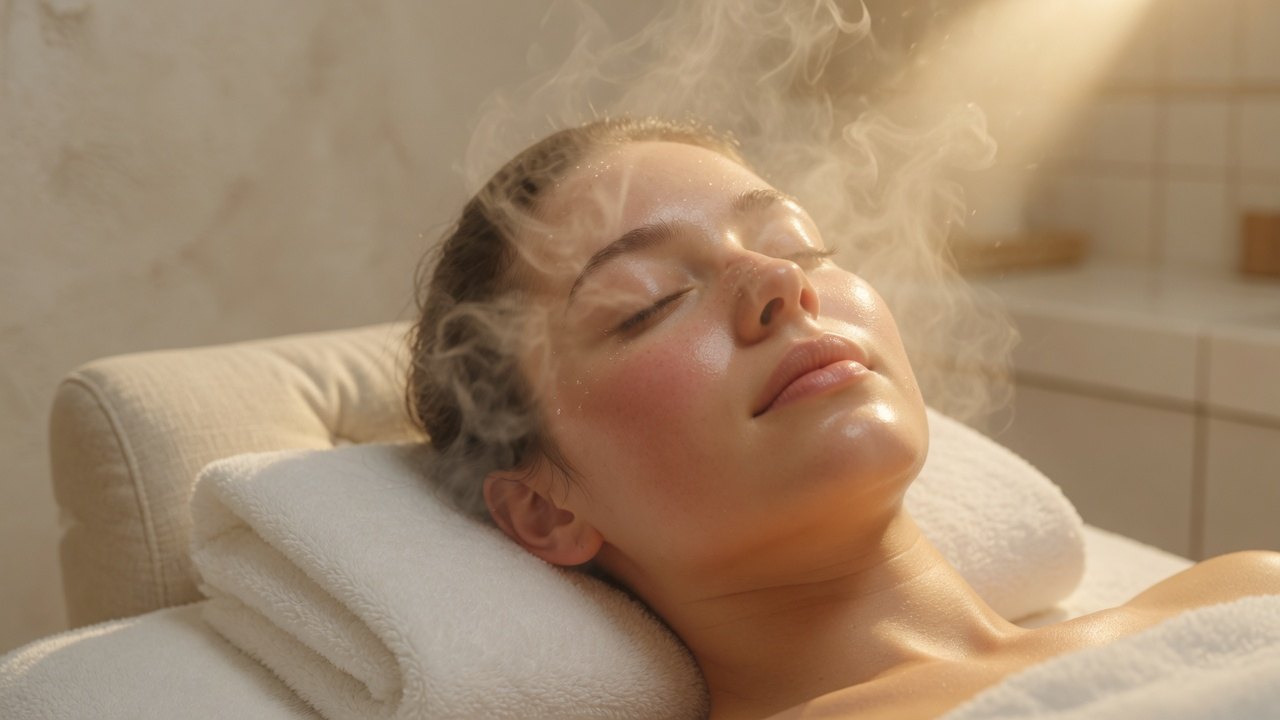 Hydrating facial steam